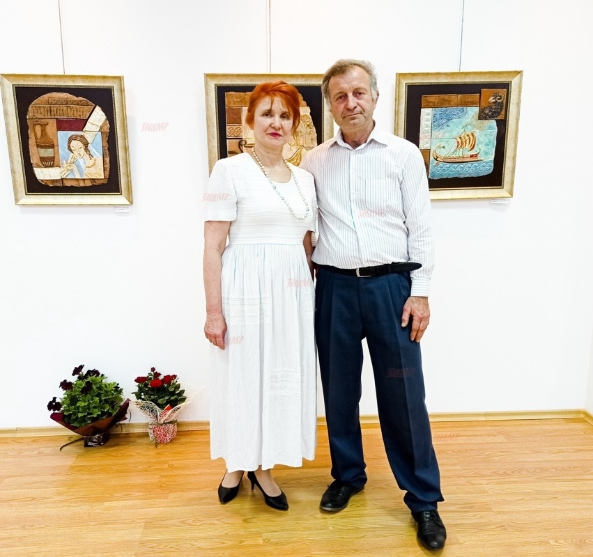 Спас Киричев и Маргарита Иванова в обща семейна изложба